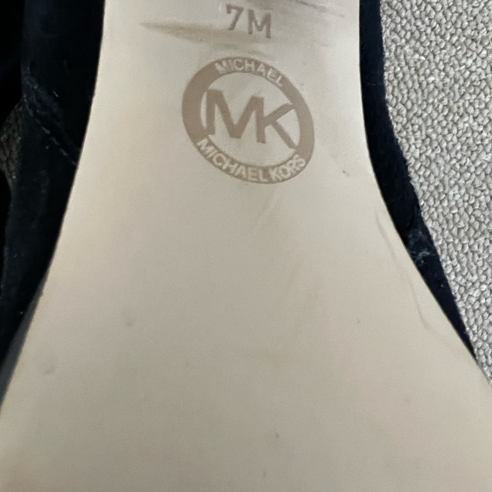 Michael Kors Regina black suede platform boots - Picture 9 of 12